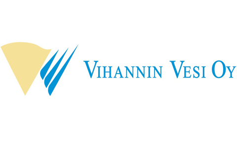 Vihannin Vesi Oy:n logo.